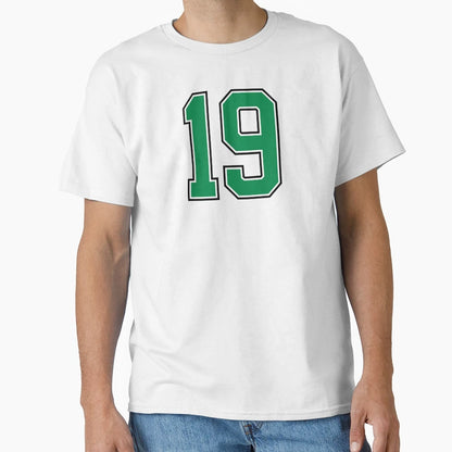 19 Number Green Lucky Sports Nineteen T-Shirt - Unique Graphic Men Women - T-Shirt, Sweatshirt, Hoodie