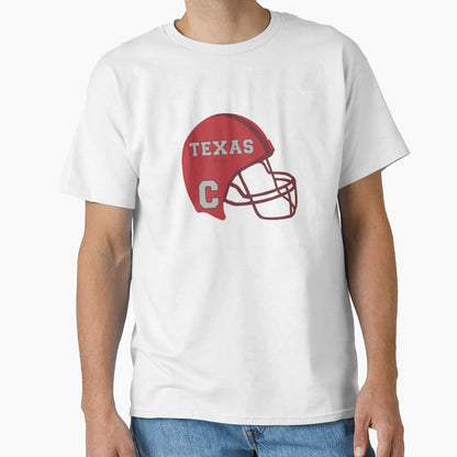 Houston Texas Tx Football Helmet T-Shirt - Casual Everyday Wear for Adults - T-Shirt, Sweatshirt, Hoodie