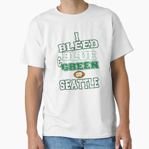 Go Seattle T-Shirt - Unique Graphic for Adults - T-Shirt, Sweatshirt, Hoodie