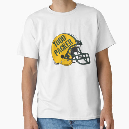 Todd Packer Football Helmet T-Shirt - Casual Everyday Wear for Adults - T-Shirt, Sweatshirt, Hoodie