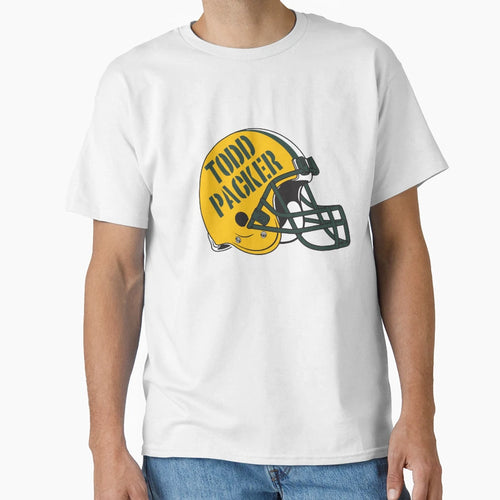 Todd Packer Football Helmet T-Shirt - Casual Everyday Wear for Adults - T-Shirt, Sweatshirt, Hoodie