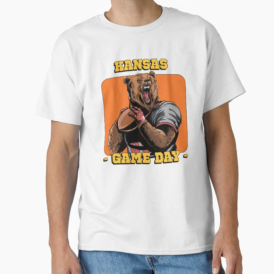 Football Kansas City Football T-Shirt - Minimalist Print Men Women - T-Shirt, Sweatshirt, Hoodie