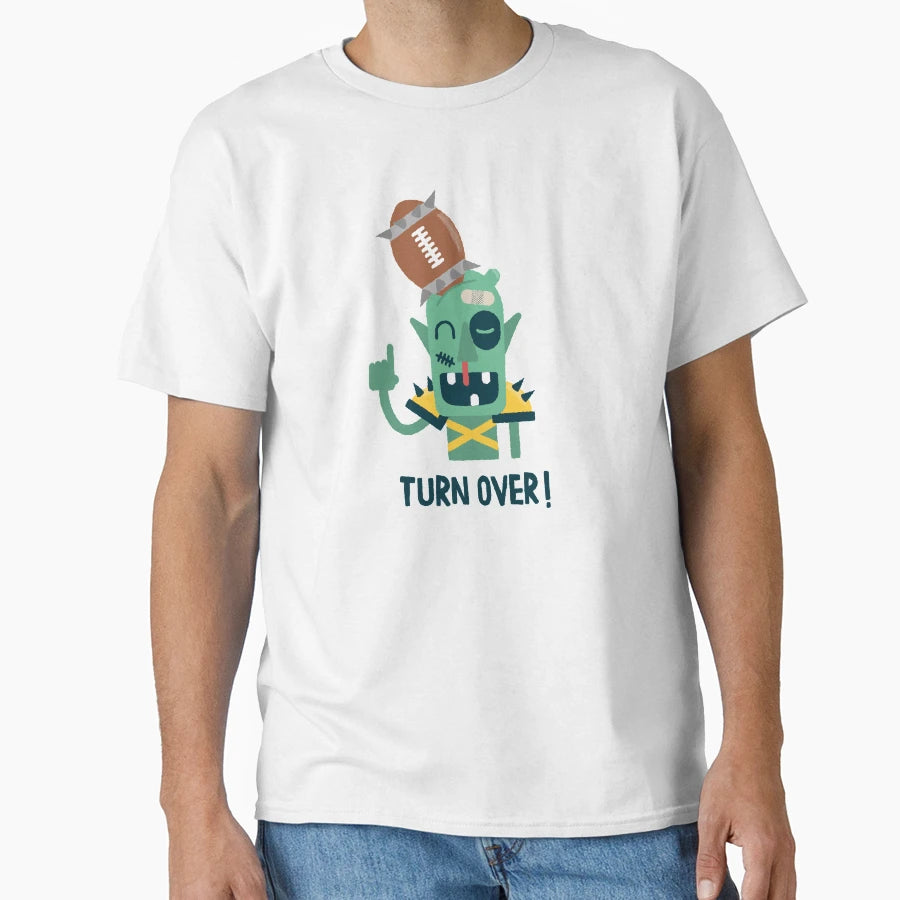 Turn Over T-Shirt - Casual Everyday Wear Men Women - T-Shirt, Sweatshirt, Hoodie