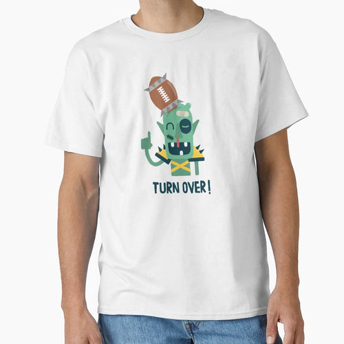 Turn Over T-Shirt - Casual Everyday Wear Men Women - T-Shirt, Sweatshirt, Hoodie