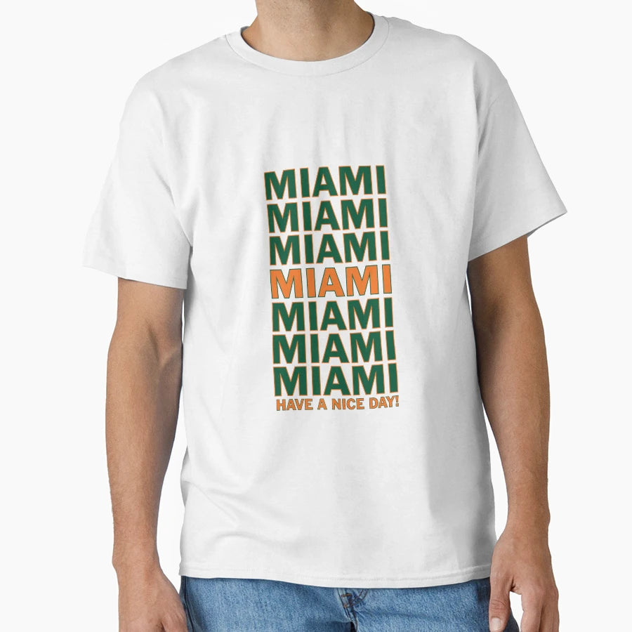 Miami Thank You T-Shirt - Aesthetic Graphic Unisex - T-Shirt, Sweatshirt, Hoodie