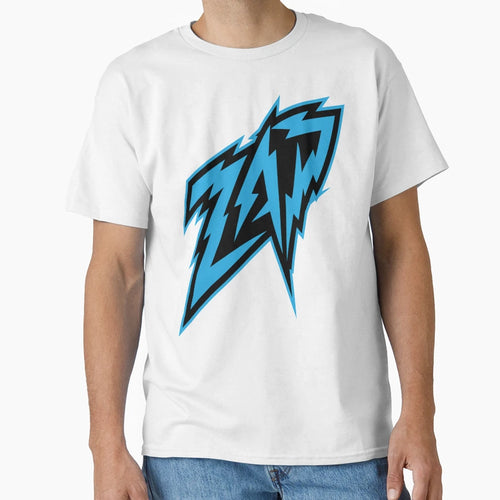 Zap Blue And Black T-Shirt - Streetwear Style for Adults - T-Shirt, Sweatshirt, Hoodie