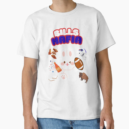 Bills Mafia Bunny T-Shirt - Novelty Apparel Unisex - T-Shirt, Sweatshirt, Hoodie