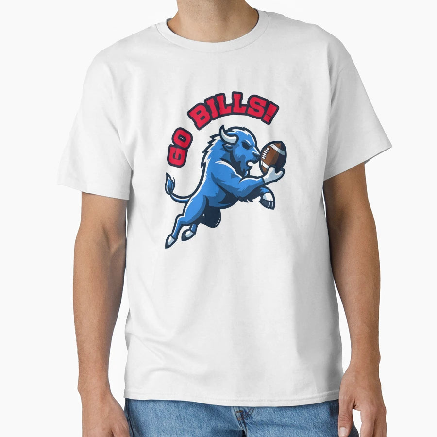 Go Bills T-Shirt - Graphic Print for Adults - T-Shirt, Sweatshirt, Hoodie