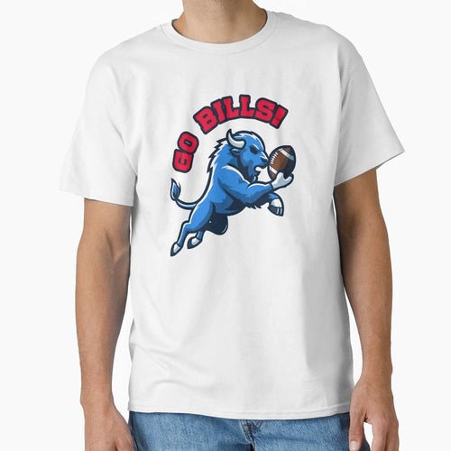 Go Bills T-Shirt - Graphic Print for Adults - T-Shirt, Sweatshirt, Hoodie