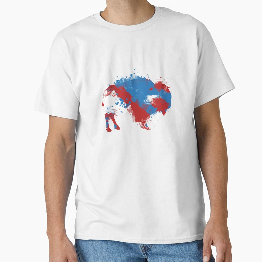 Buffalo T-Shirt - Custom Art Print Unisex - T-Shirt, Sweatshirt, Hoodie