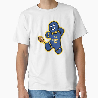 La Rams Gingerbread T-Shirt - Unique Graphic for Adults - T-Shirt, Sweatshirt, Hoodie