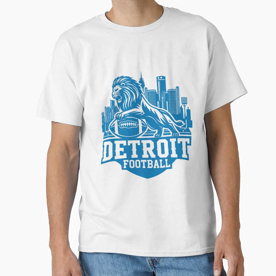Detroit Football Detroit Lions T-Shirt - Unique Graphic Men Women - T-Shirt, Sweatshirt, Hoodie
