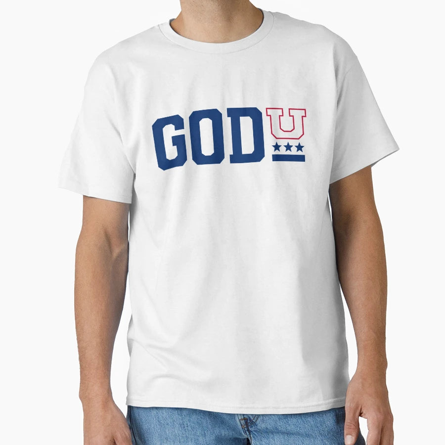 Godolkin University God U Brw T-Shirt - Trendy Graphic for Adults - T-Shirt, Sweatshirt, Hoodie