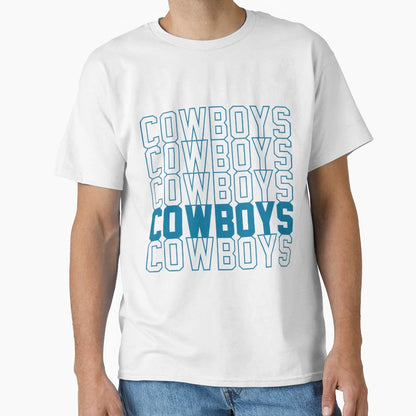 Cowboys Football Fan Gear T-Shirt - Aesthetic Graphic Men Women - T-Shirt, Sweatshirt, Hoodie