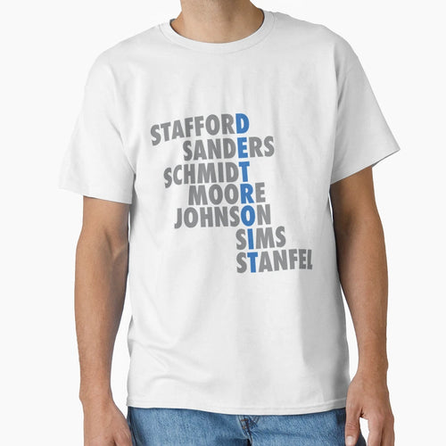 Detroit Lions All Time Greats Legacy T-Shirt - Aesthetic Graphic Men Women - T-Shirt, Sweatshirt, Hoodie