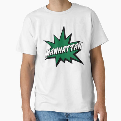 Manhattan College T-Shirt - Minimalist Print Men Women - T-Shirt, Sweatshirt, Hoodie