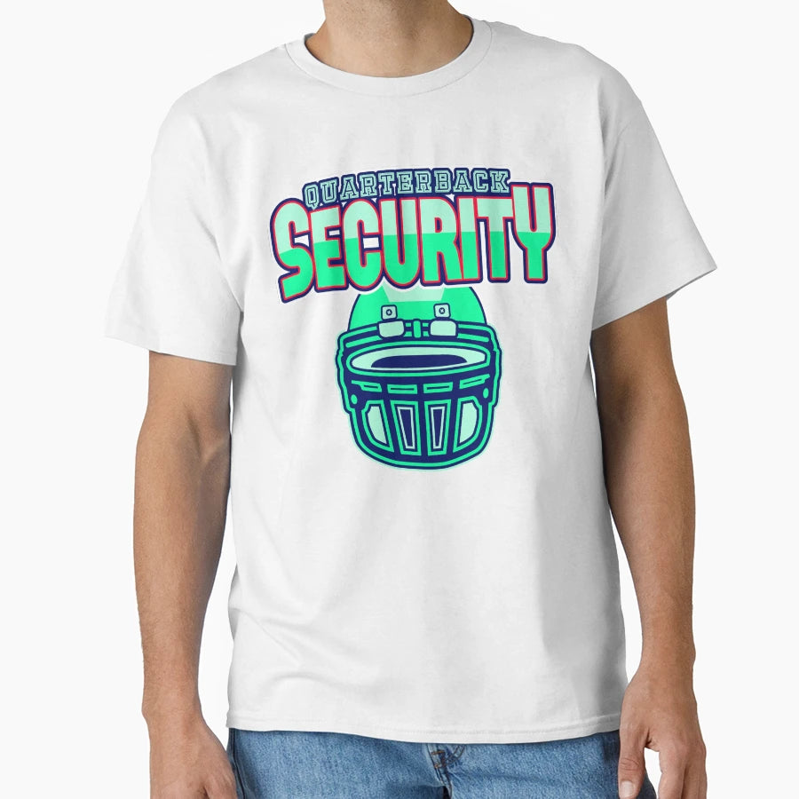 Football Offense Lineman Quarterback T-Shirt - Novelty Apparel for Adults - T-Shirt, Sweatshirt, Hoodie