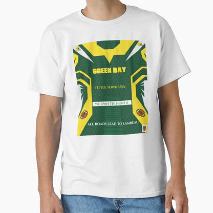 Green Bay Team T-Shirt - Fun Novelty Design for Adults - T-Shirt, Sweatshirt, Hoodie
