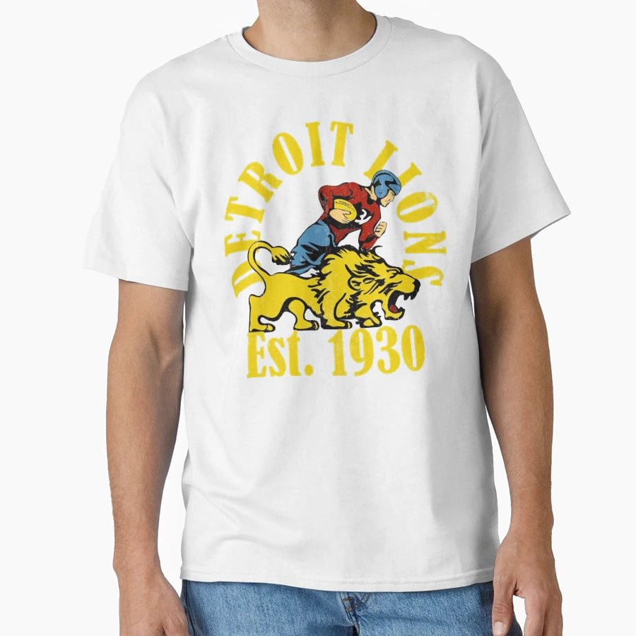 Detroit Lions T-Shirt - Unique Graphic Unisex - T-Shirt, Sweatshirt, Hoodie