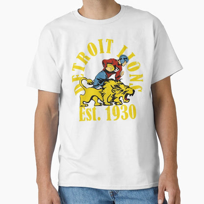 Detroit Lions T-Shirt - Unique Graphic Unisex - T-Shirt, Sweatshirt, Hoodie