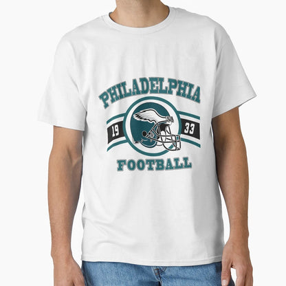 Philadelphia Football T-Shirt - Minimalist Print Men Women - T-Shirt, Sweatshirt, Hoodie