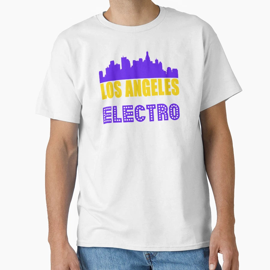Los Angeles Electro T-Shirt - Aesthetic Graphic Unisex - T-Shirt, Sweatshirt, Hoodie
