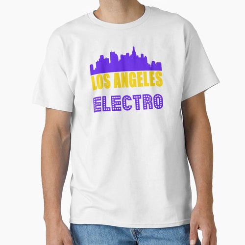 Los Angeles Electro T-Shirt - Aesthetic Graphic Unisex - T-Shirt, Sweatshirt, Hoodie
