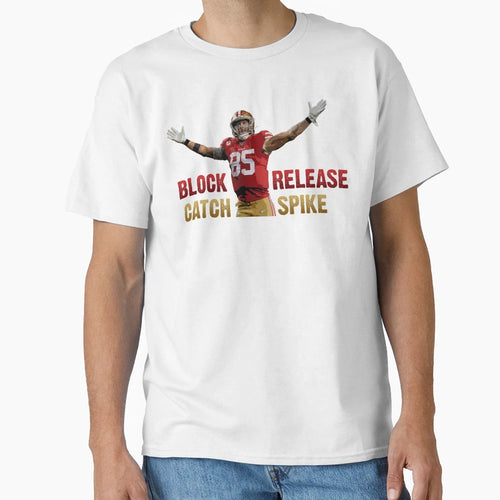 Block Release Catch Spike GK T-Shirt - Streetwear Style Men Women - T-Shirt, Sweatshirt, Hoodie