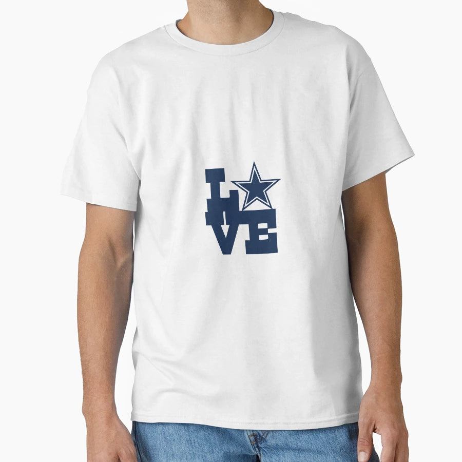Dallas Love T-Shirt - Aesthetic Graphic for Adults - T-Shirt, Sweatshirt, Hoodie