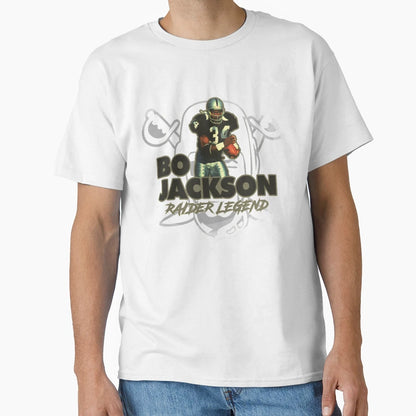 Bo Raider Legend T-Shirt - Custom Art Print Men Women - T-Shirt, Sweatshirt, Hoodie