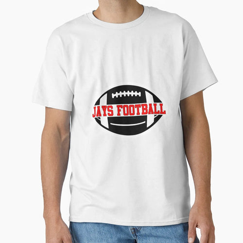 Jc Jays Football Team Name Split T-Shirt - Graphic Print Men Women - T-Shirt, Sweatshirt, Hoodie