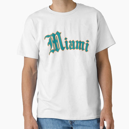 Miami Florida Throwback Hometown Pride T-Shirt - Streetwear Style Unisex - T-Shirt, Sweatshirt, Hoodie