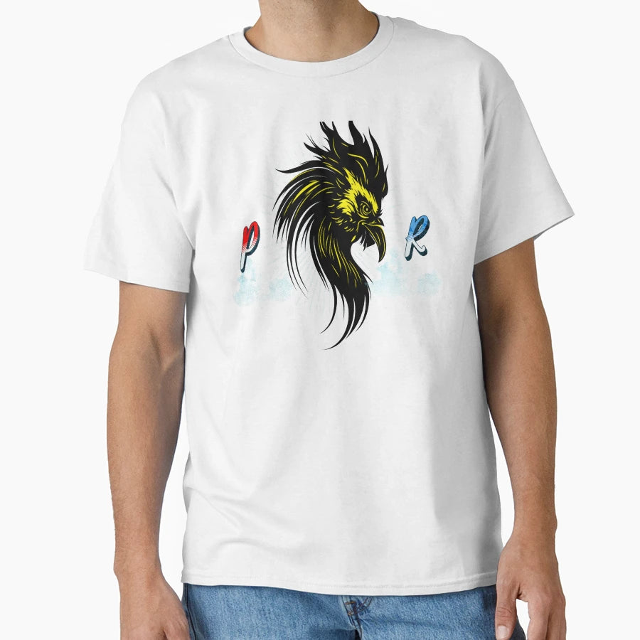 Team Rubio Fighting Cock Puerto Rico T-Shirt - Graphic Print for Adults - T-Shirt, Sweatshirt, Hoodie