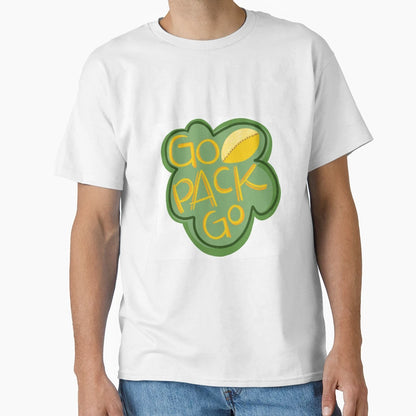 Go Pack Go T-Shirt - Custom Art Print Men Women - T-Shirt, Sweatshirt, Hoodie