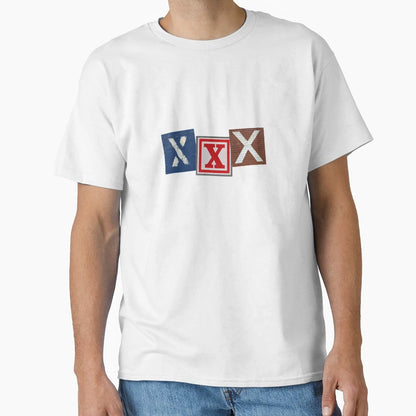 Xxx Magazine Letters T-Shirt - Custom Art Print Unisex - T-Shirt, Sweatshirt, Hoodie