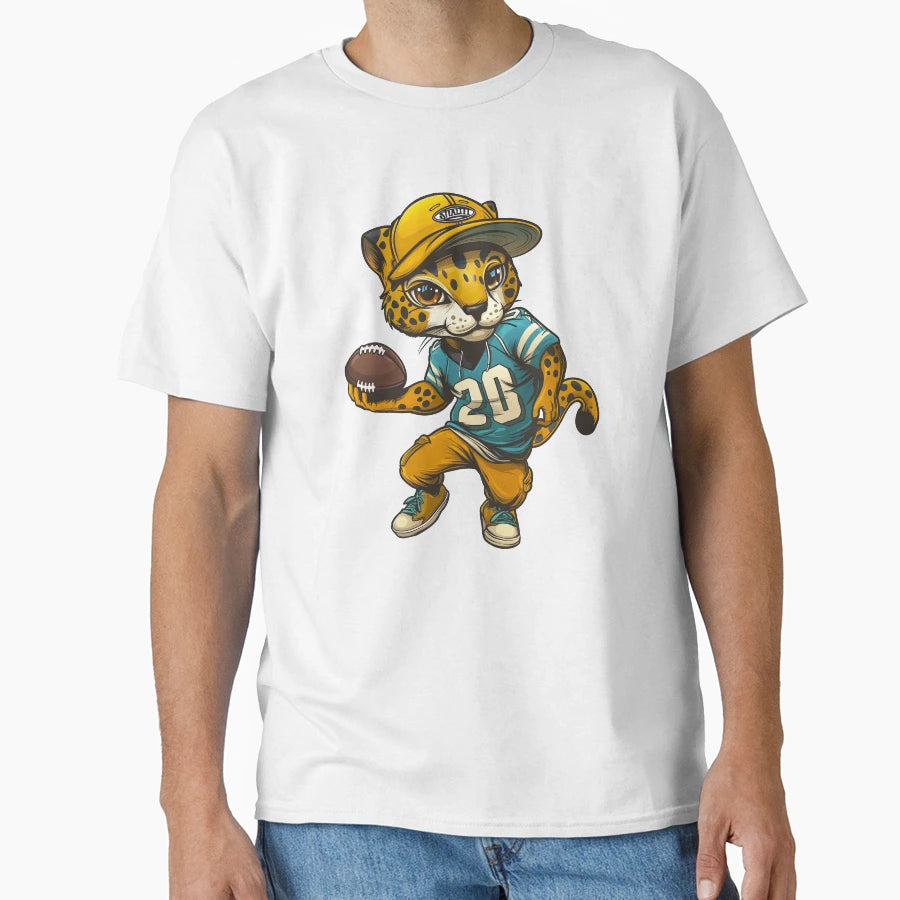 Jaguars Football Player T-Shirt - Graphic Print Men Women - T-Shirt, Sweatshirt, Hoodie