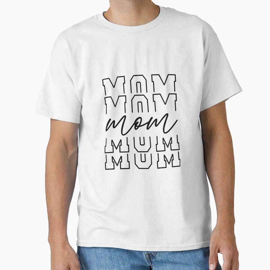 Minimalist Mothers Day Gift Mom T-Shirt - Aesthetic Graphic Unisex - T-Shirt, Sweatshirt, Hoodie
