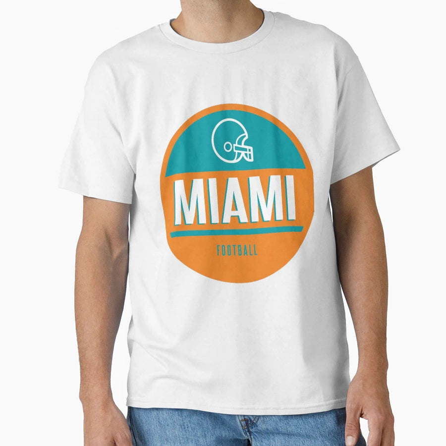Football Miami Dolphins T-Shirt - Aesthetic Graphic Unisex - T-Shirt, Sweatshirt, Hoodie