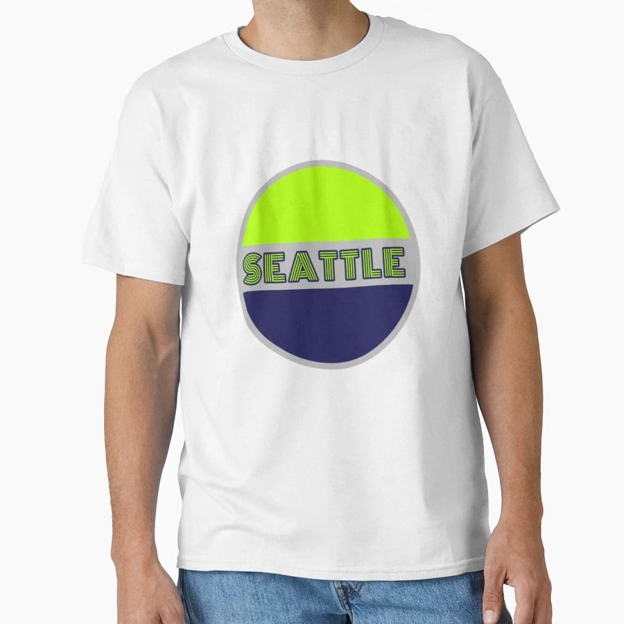 Seattle T-Shirt - Trendy Graphic Unisex - T-Shirt, Sweatshirt, Hoodie