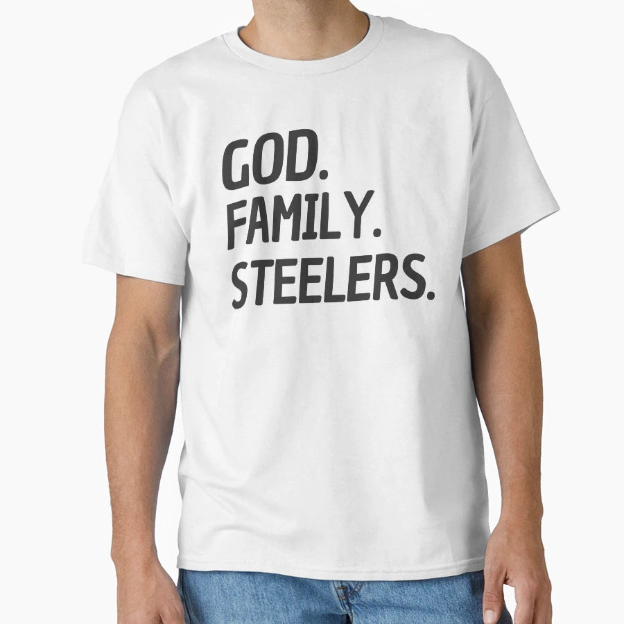 God Family Steelers Veterans Day Parade T-Shirt - Unique Graphic for Adults - T-Shirt, Sweatshirt, Hoodie