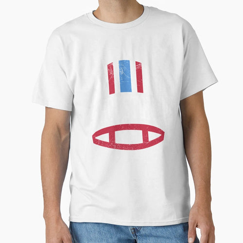 Houston Helmet Blue T-Shirt - Minimalist Print for Adults - T-Shirt, Sweatshirt, Hoodie