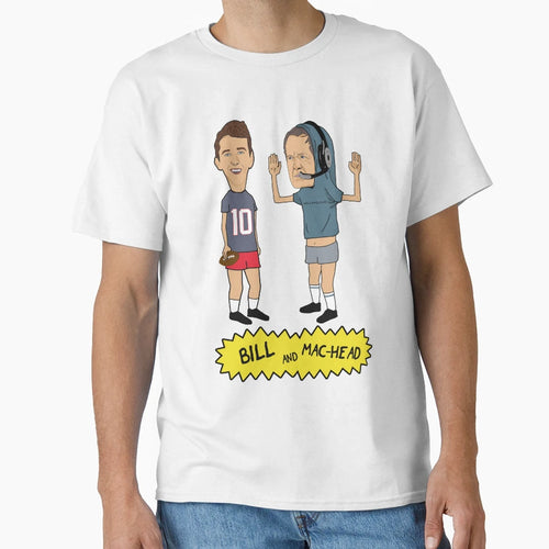 Bill And Tom Head T-Shirt - Custom Art Print for Adults - T-Shirt, Sweatshirt, Hoodie