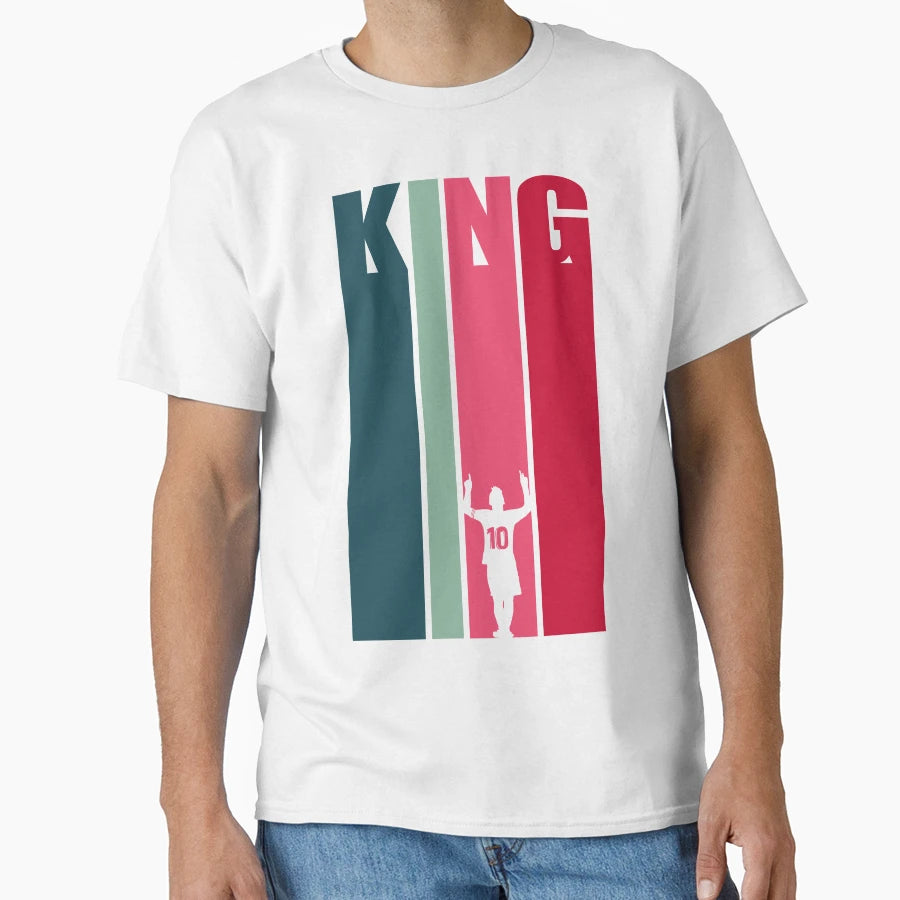 Soccers King T-Shirt - Fun Novelty Design Men Women - T-Shirt, Sweatshirt, Hoodie
