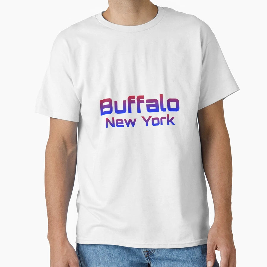 Buffalo New York 1 T-Shirt - Graphic Print Men Women - T-Shirt, Sweatshirt, Hoodie