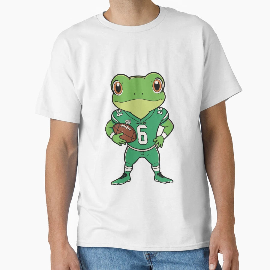 American Football Frog T-Shirt - Trendy Graphic Unisex - T-Shirt, Sweatshirt, Hoodie
