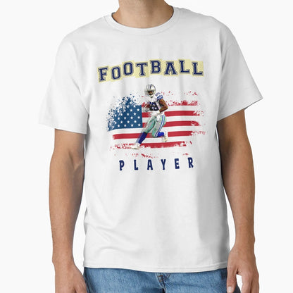 American People Love Football T-Shirt - Minimalist Print Men Women - T-Shirt, Sweatshirt, Hoodie