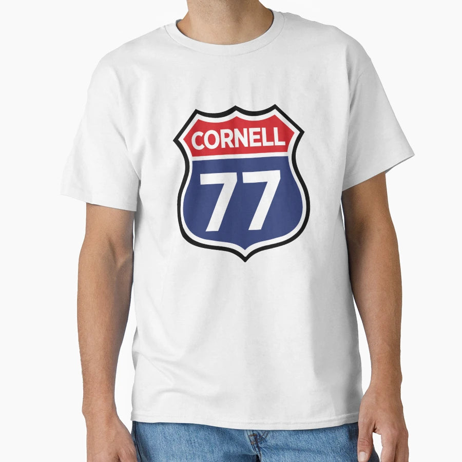 Cornell Route 77 Barton Hall T-Shirt - Fun Novelty Design Men Women - T-Shirt, Sweatshirt, Hoodie
