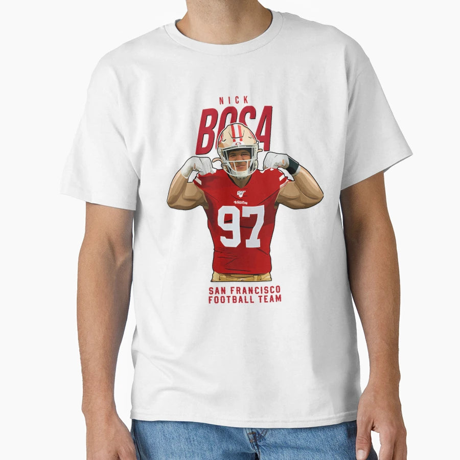 NB 97 San Francisco Football Team T-Shirt - Novelty Apparel Unisex - T-Shirt, Sweatshirt, Hoodie