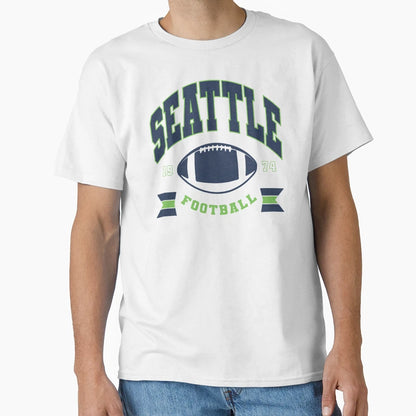 Seattle Football Seahawk T-Shirt - Trendy Graphic Men Women - T-Shirt, Sweatshirt, Hoodie