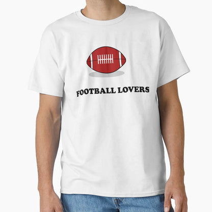 Football Lovers T-Shirt - Minimalist Print Unisex - T-Shirt, Sweatshirt, Hoodie